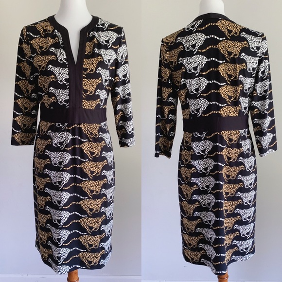 J. McLaughlin Dresses & Skirts - J. MCLAUGHLIN Cheetah/Leopard Print Dress